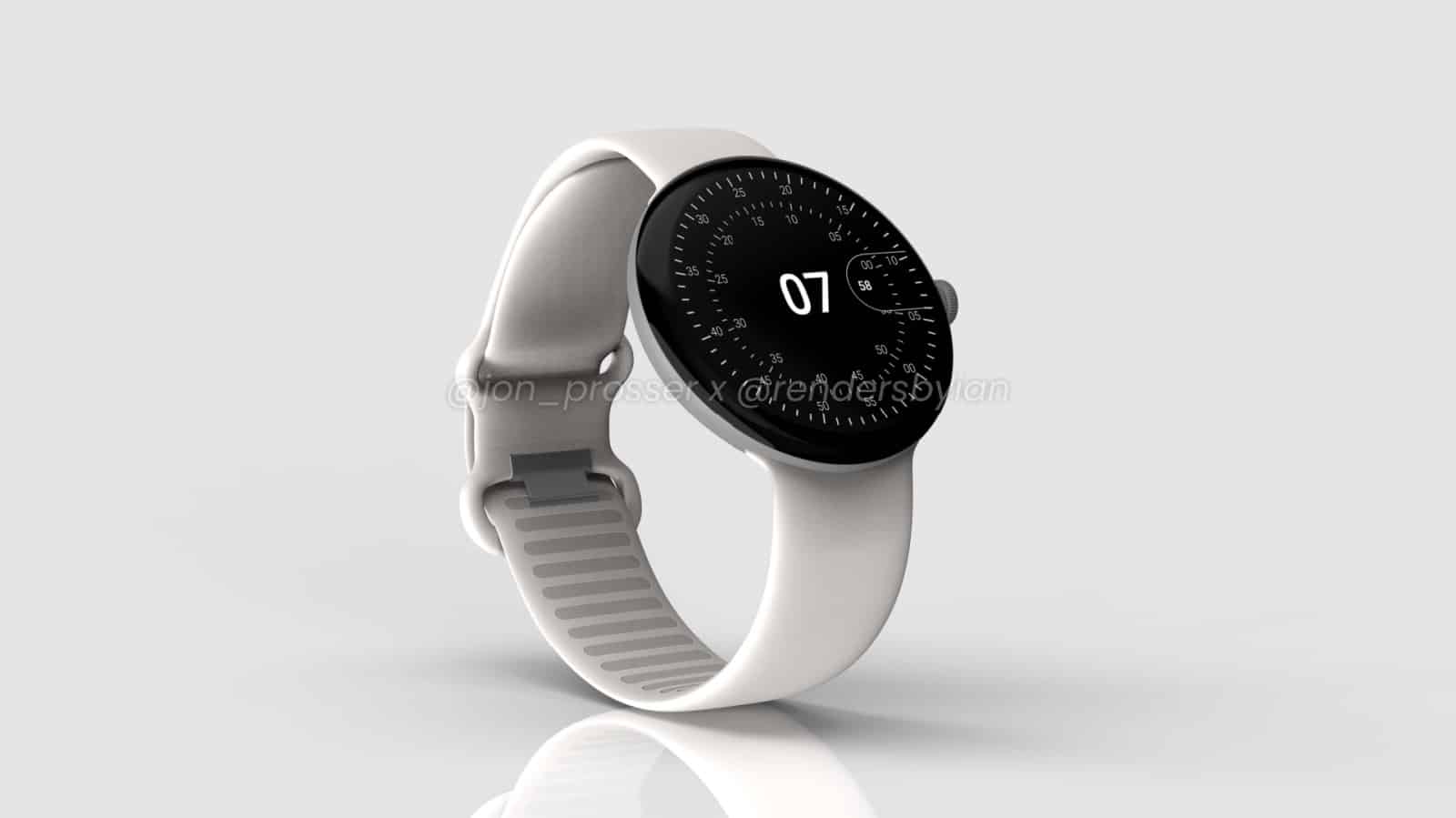 Google Pixel Watch Render