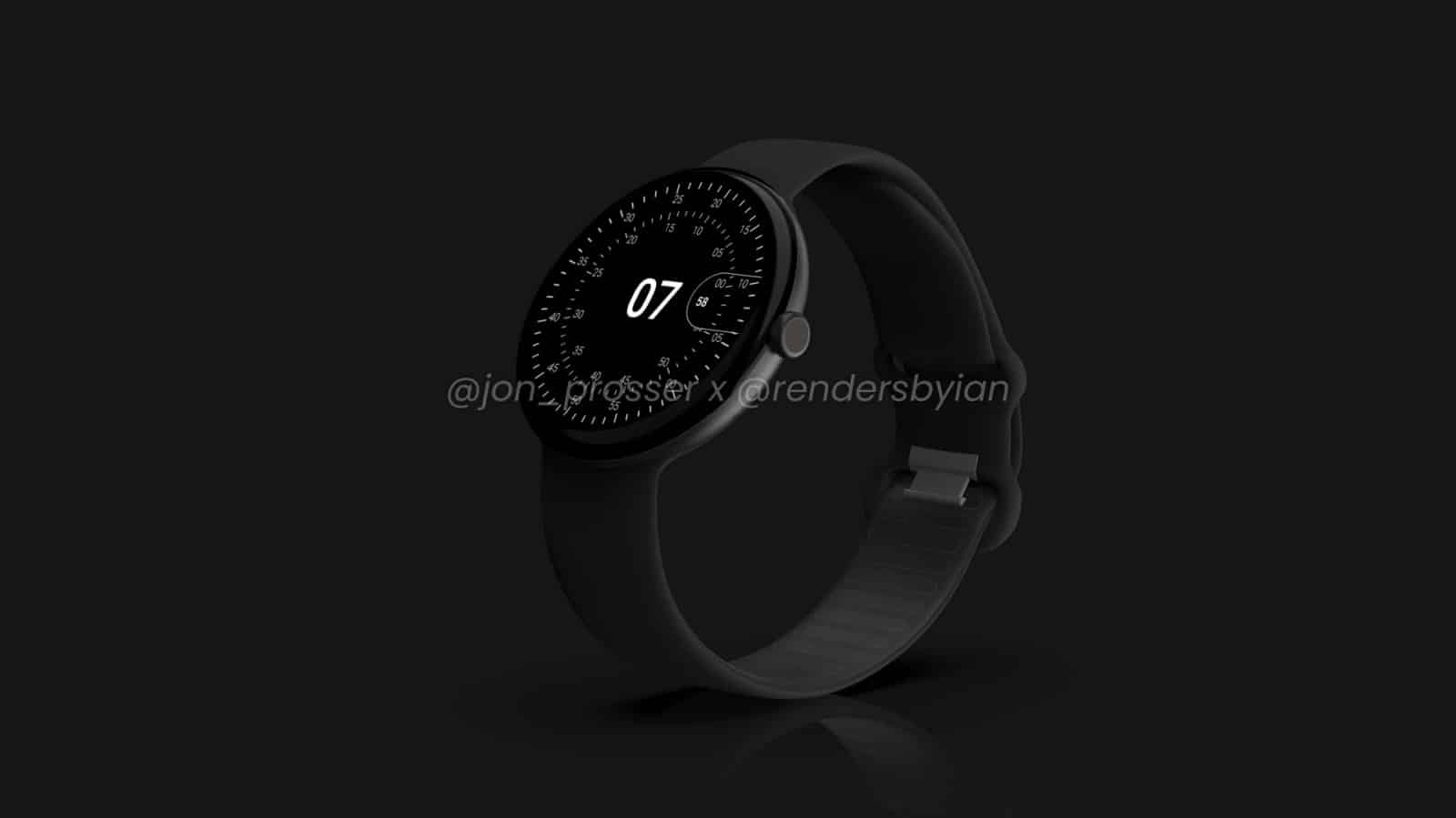 Google Pixel Watch Render