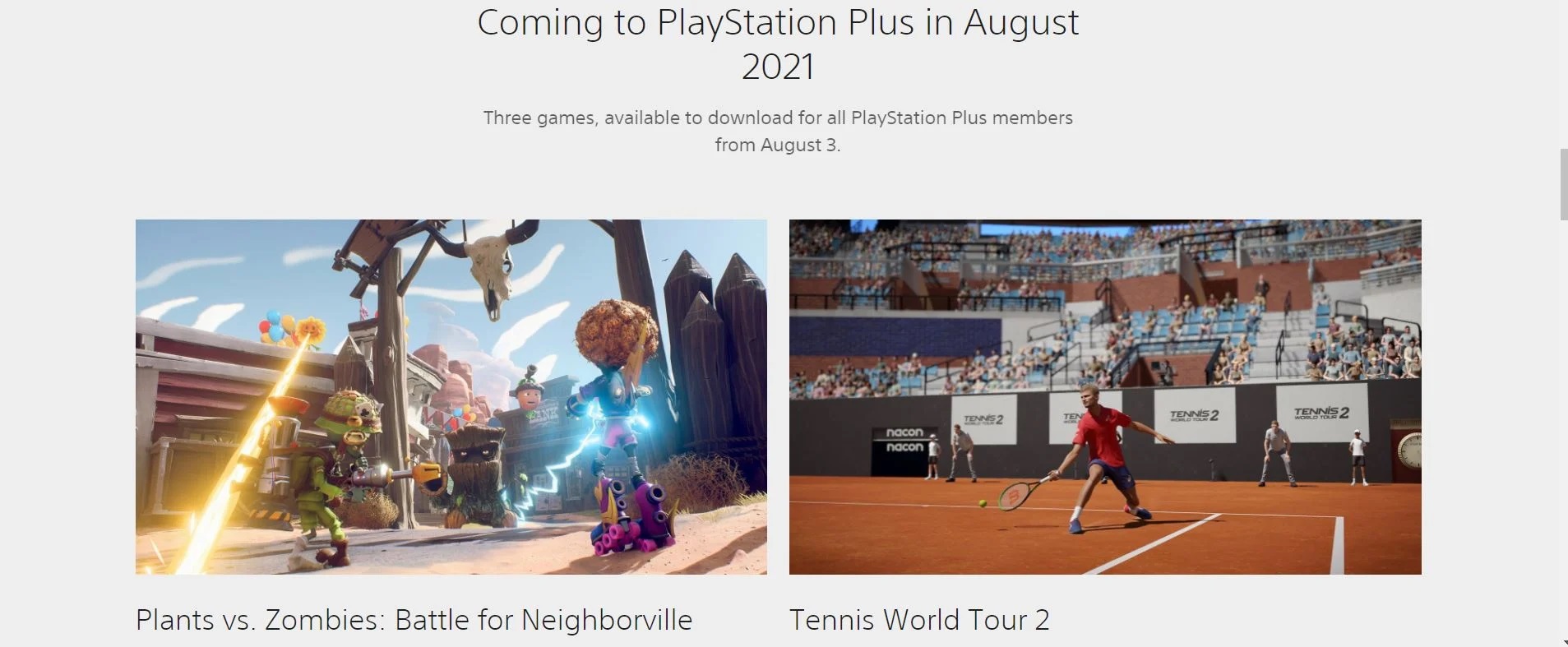 PS Plus Ağustos 2021 oyunları