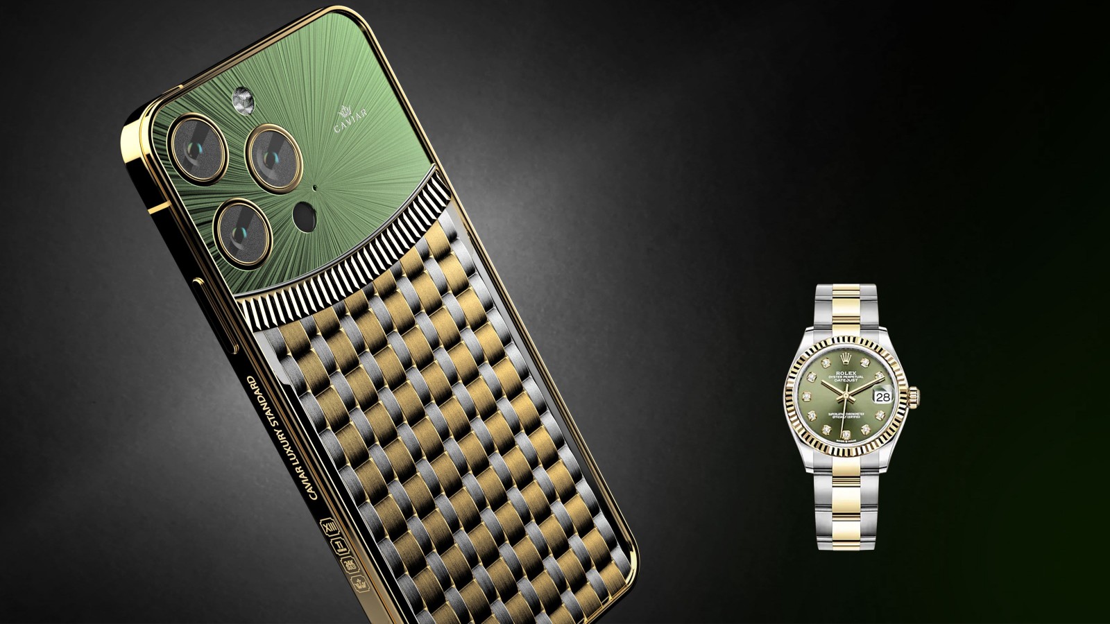 iPhone 13 Pro için Rolex tema