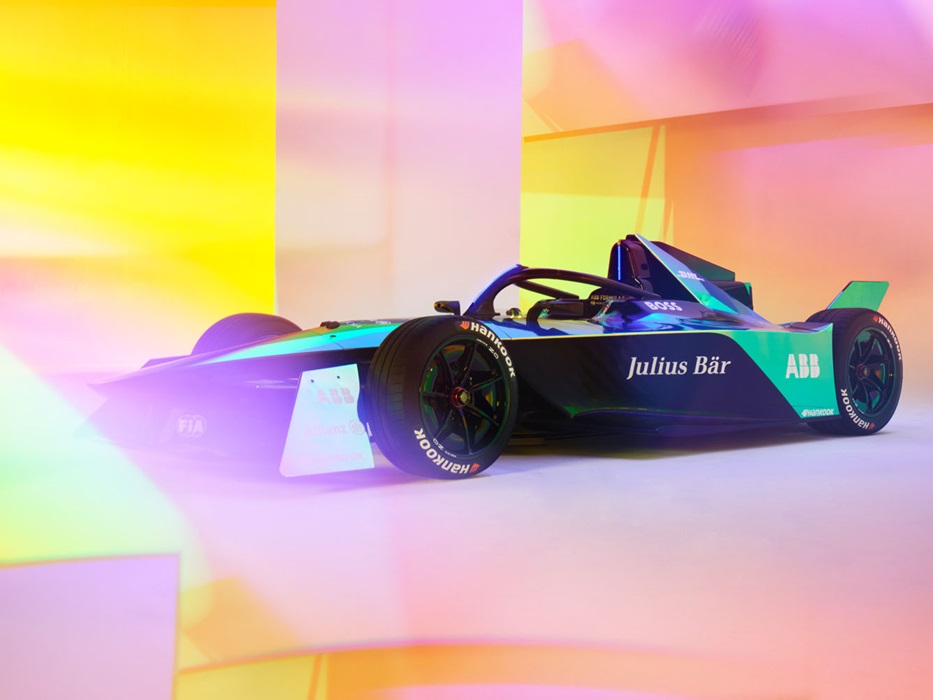 Formula E Gen3 yarış aracı