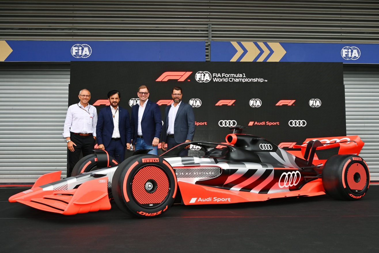 Audi Formula 1 Livery