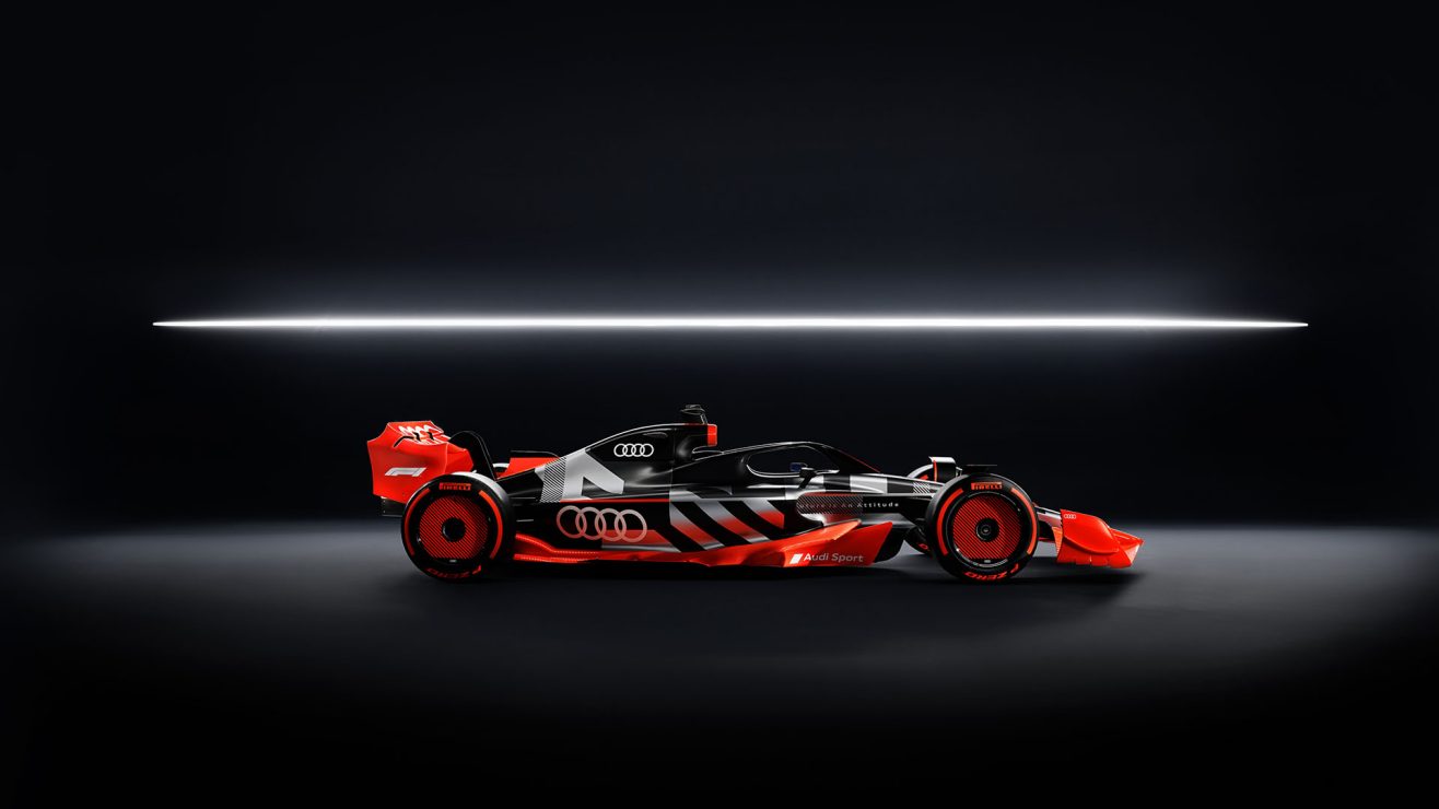 Audi Formula 1 Livery