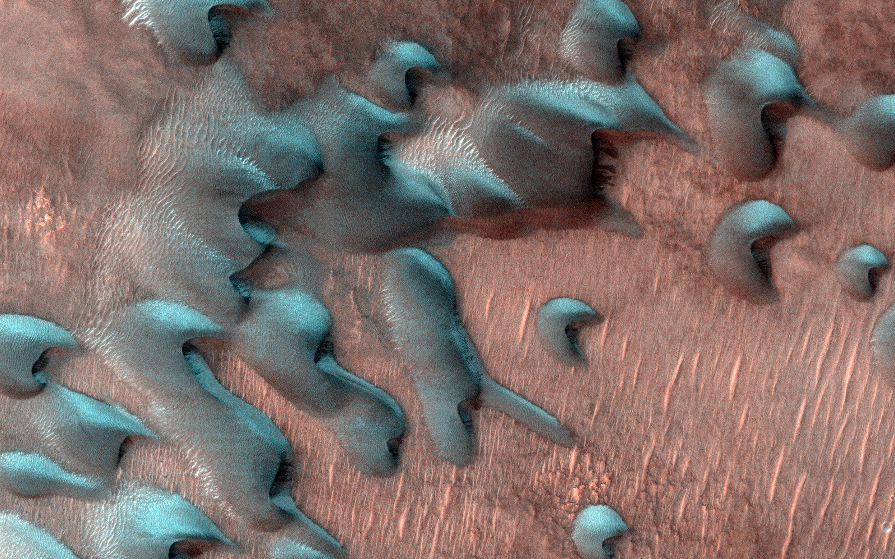 İşte Mars’ın kar fotoğrafları