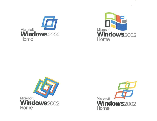 Windows XP logoları