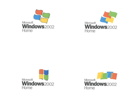 Windows XP logoları