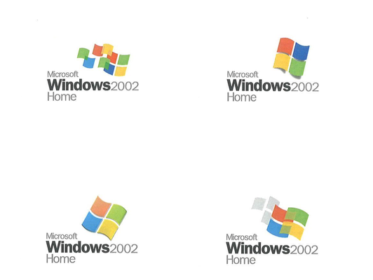 Windows XP logoları