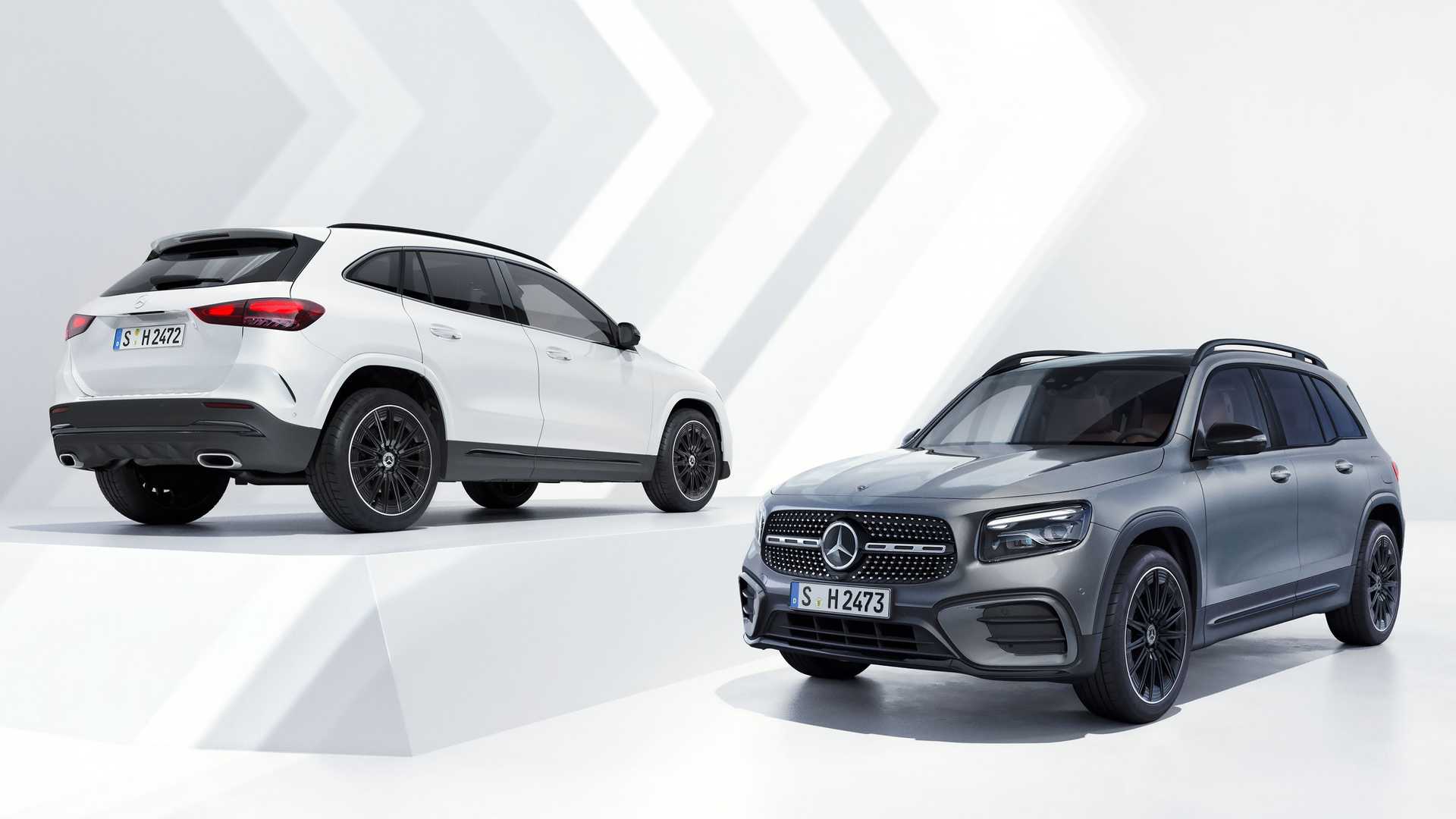 Makyajlı Mercedes GLA ve GLB