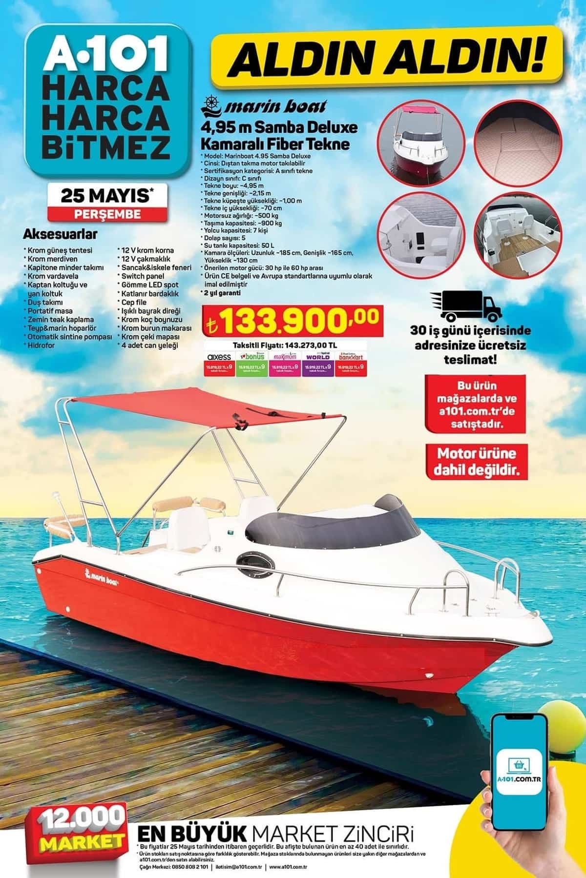 25 Mayıs A101 aktüel kataloğun