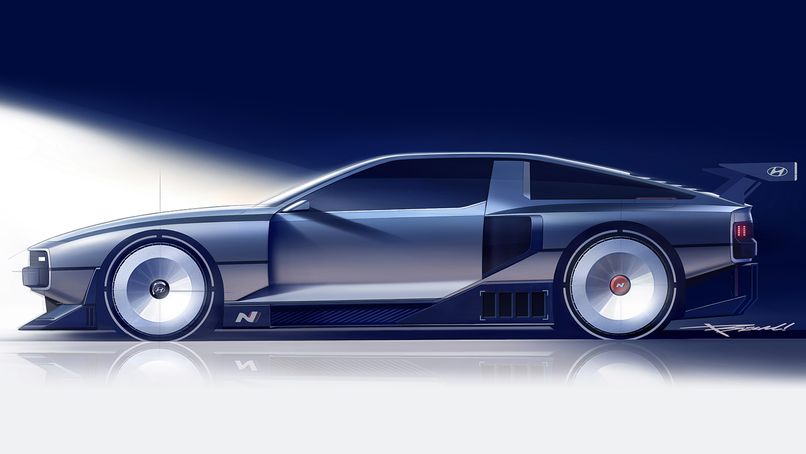 Hyundai N Vision 74 görselleri