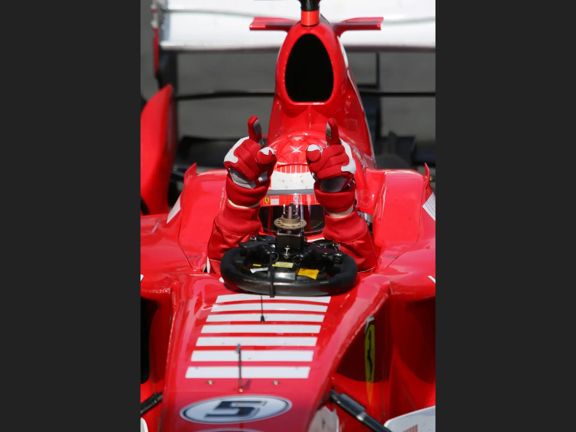 Schumacher'in son F1 aracı