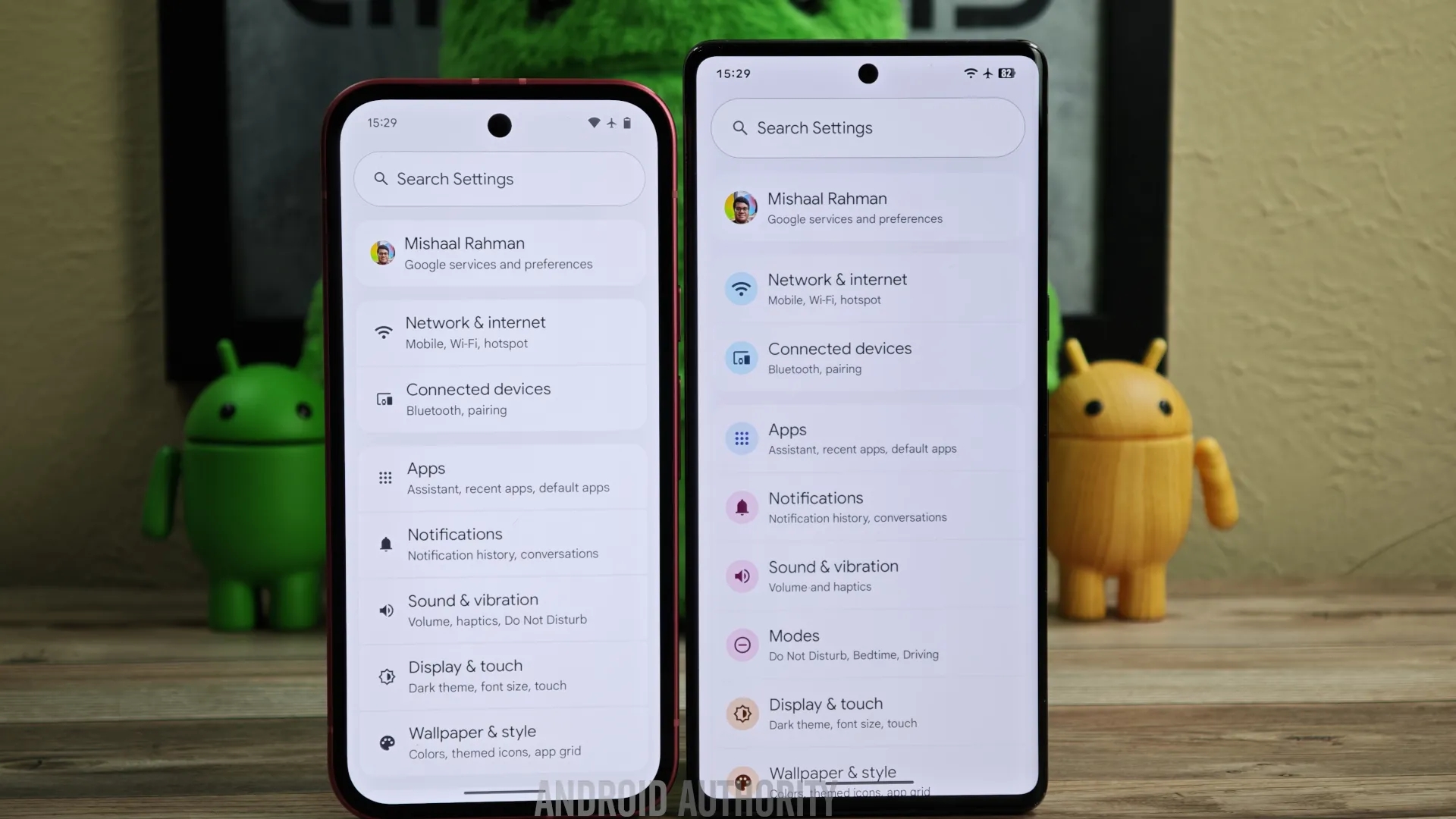 Android 16'nın yeni tasarımı