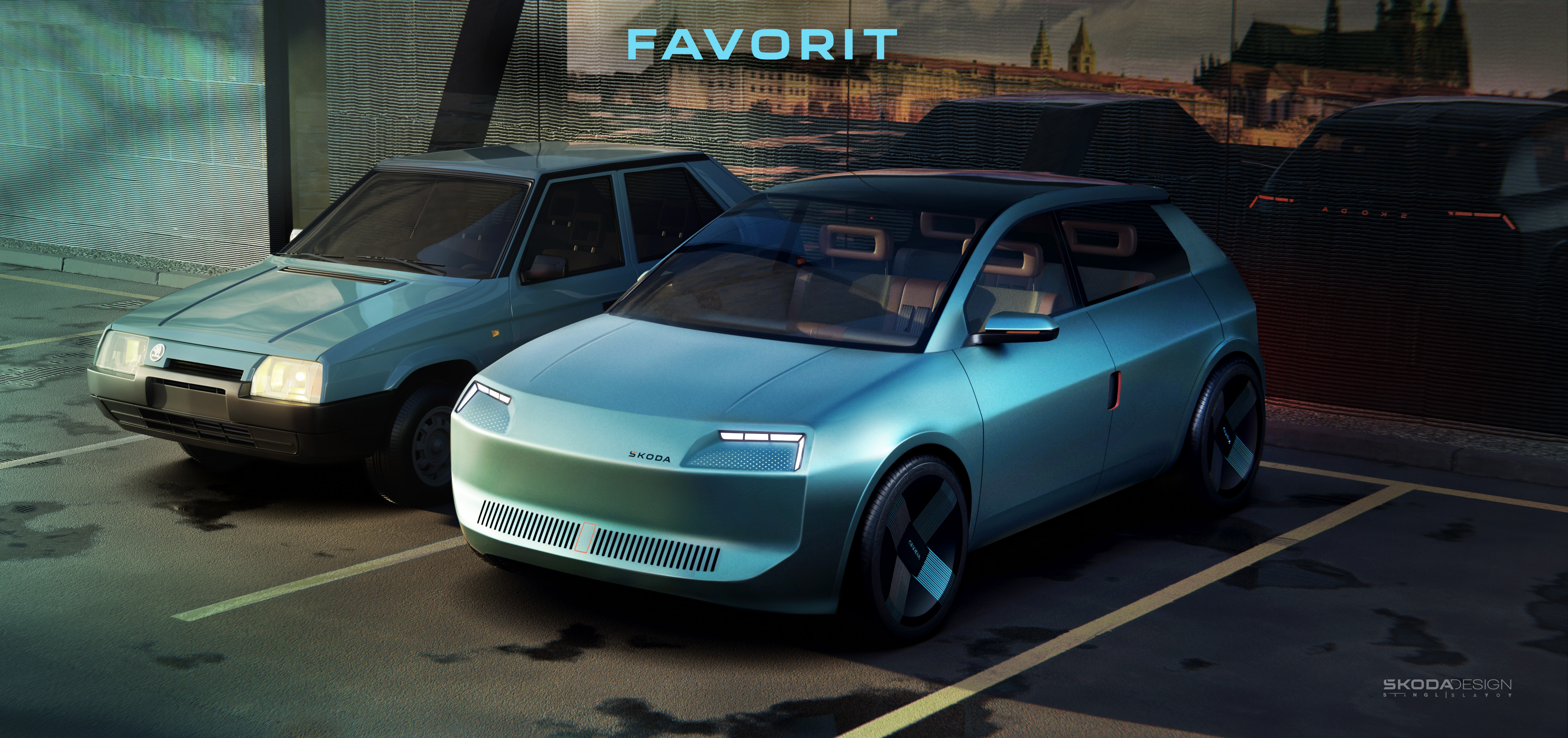 Modern Skoda Favorit