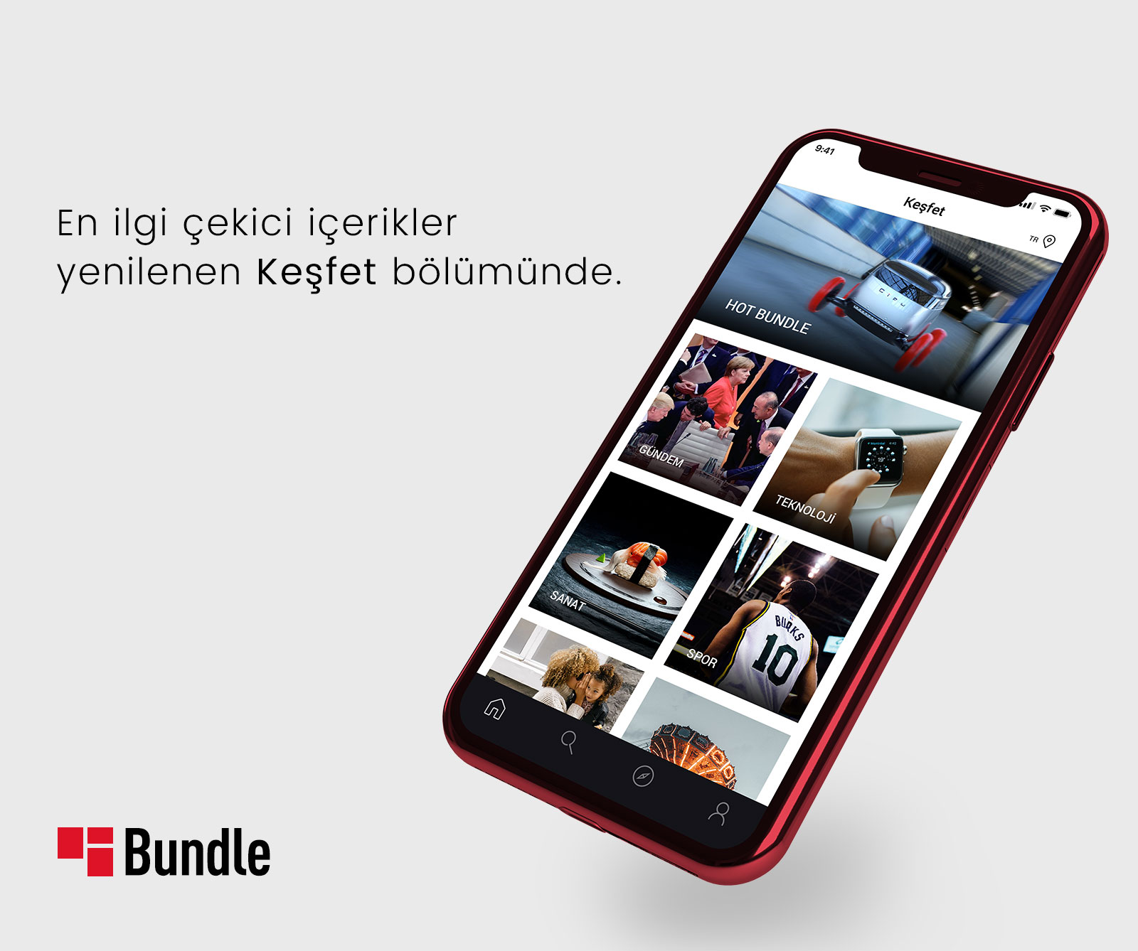 Türkiye’nin en çok indirilen haber uygulaması Bundle yenilendi!