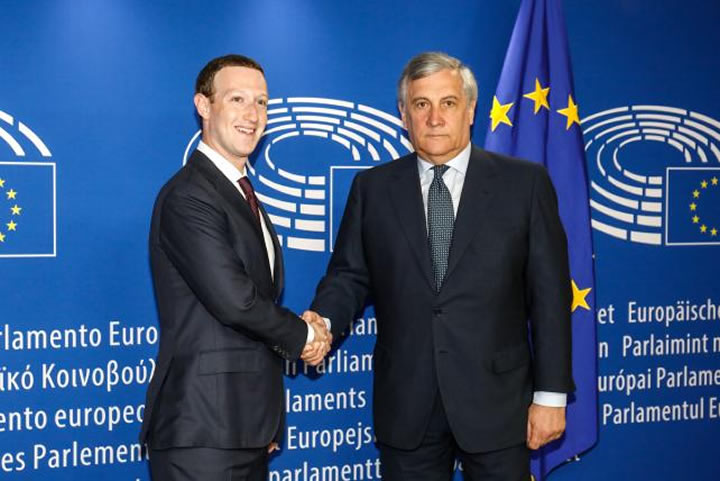 Zuckerberg, Avrupa Parlamentosu'nun kilit sorularını yanıtlamadı