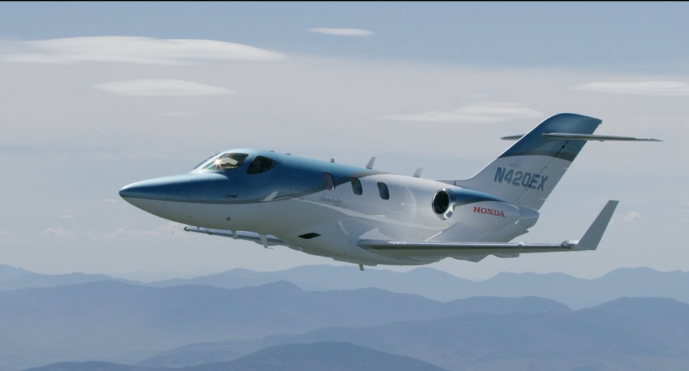 Honda'nın yeni hafif jeti HondaJet Elite tanıtıldı