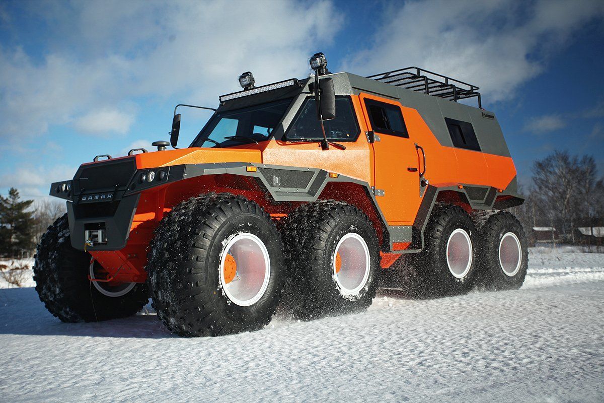 Avtoros Shaman 8x8, devasa boyutlarıyla Top Gear'a konuk oldu [Video]