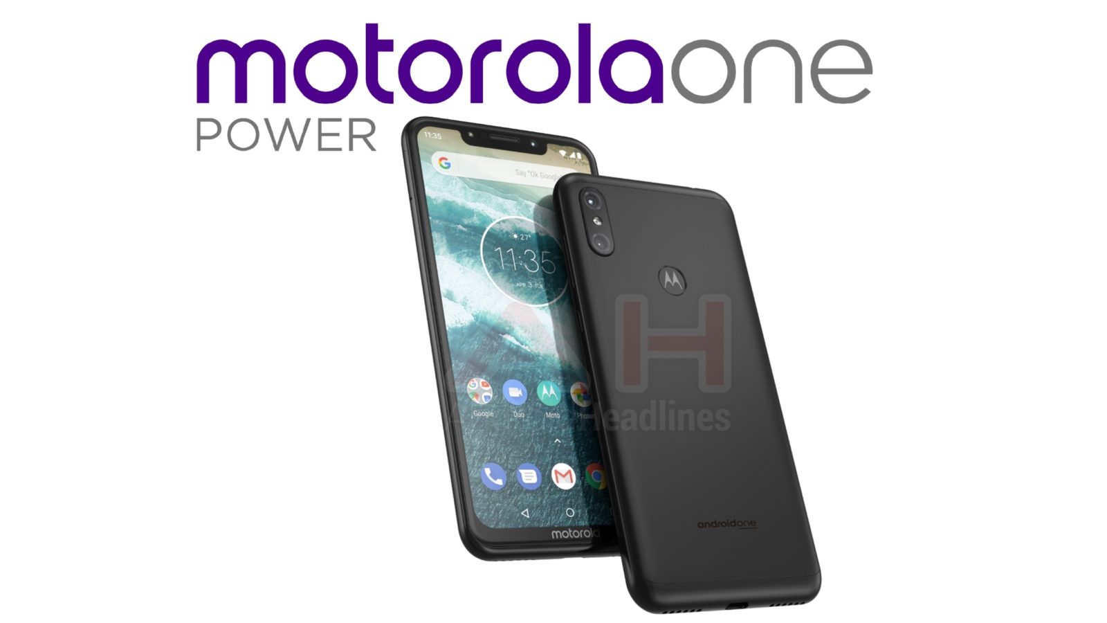 Motorola'dan iPhone X tasarımlı telefon: Motorola One Power