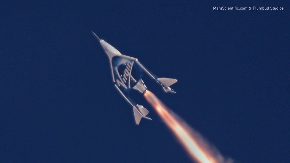 Virgin Galactic'in süpersonik uzay aracı ikinci test uçuşunu tamamladı