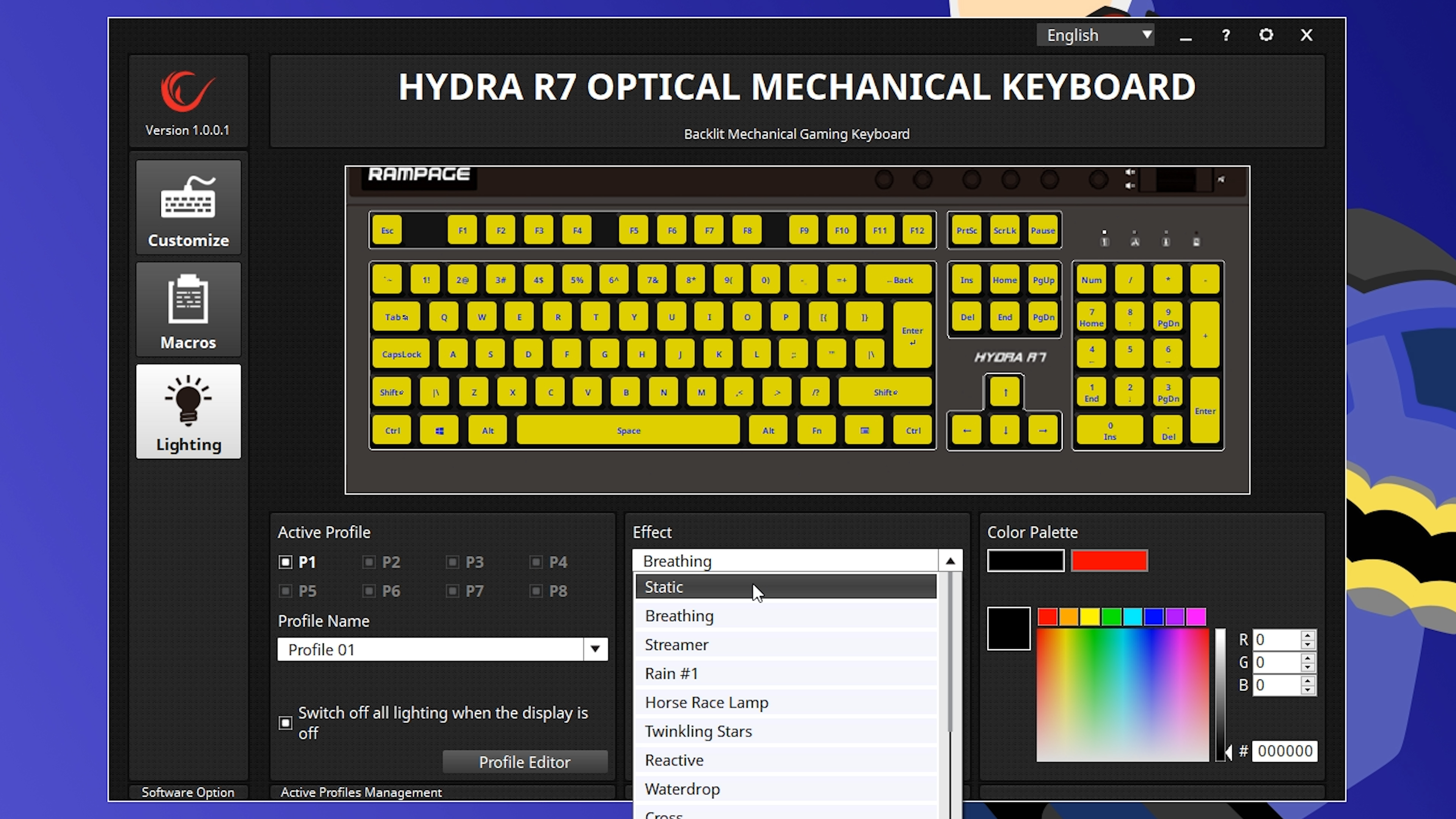 Optik mekanik anahtarlı Rampage Hydra R7'yi inceledik