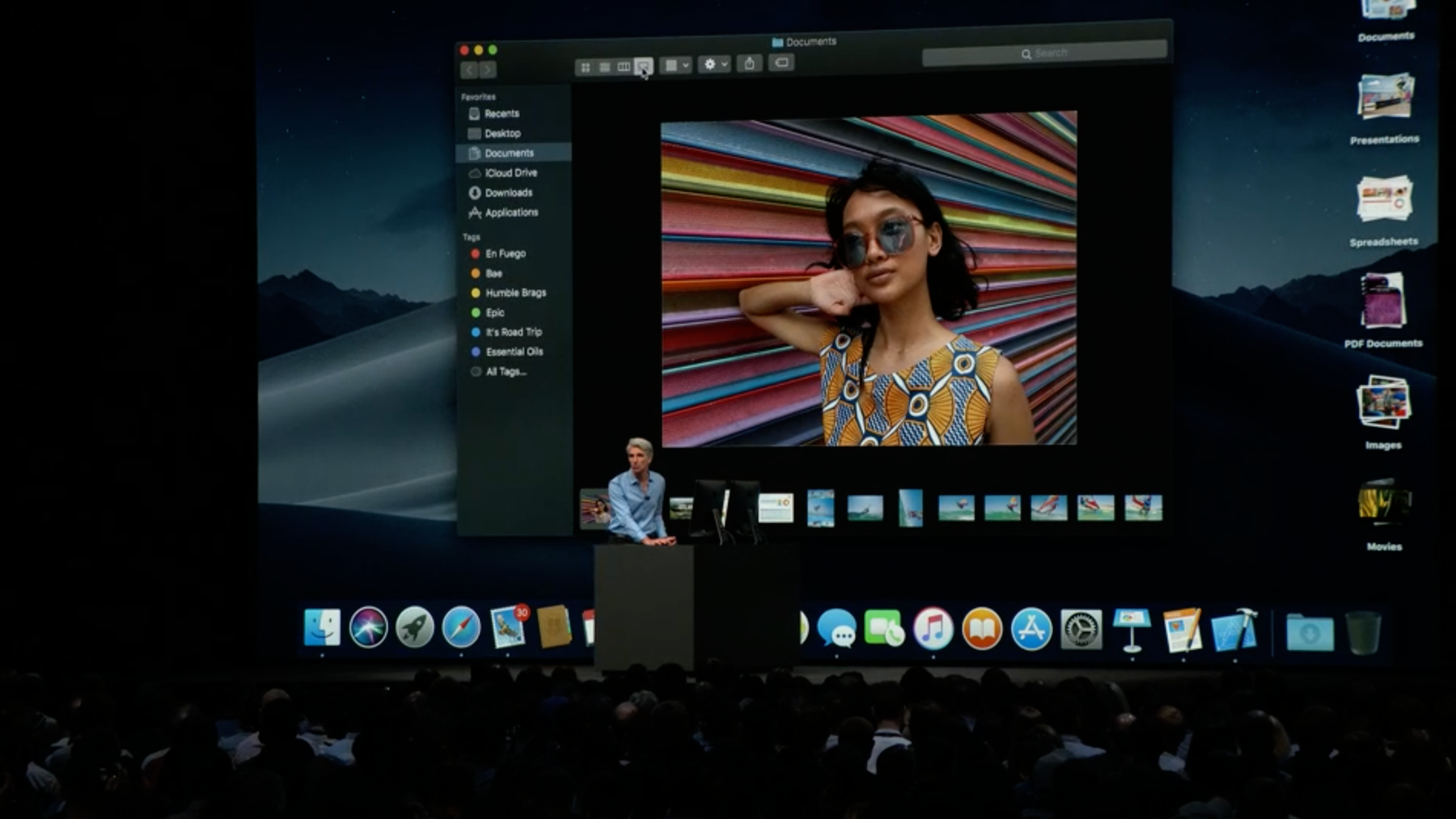 MacOS 10.14 Mojave tanıtıldı