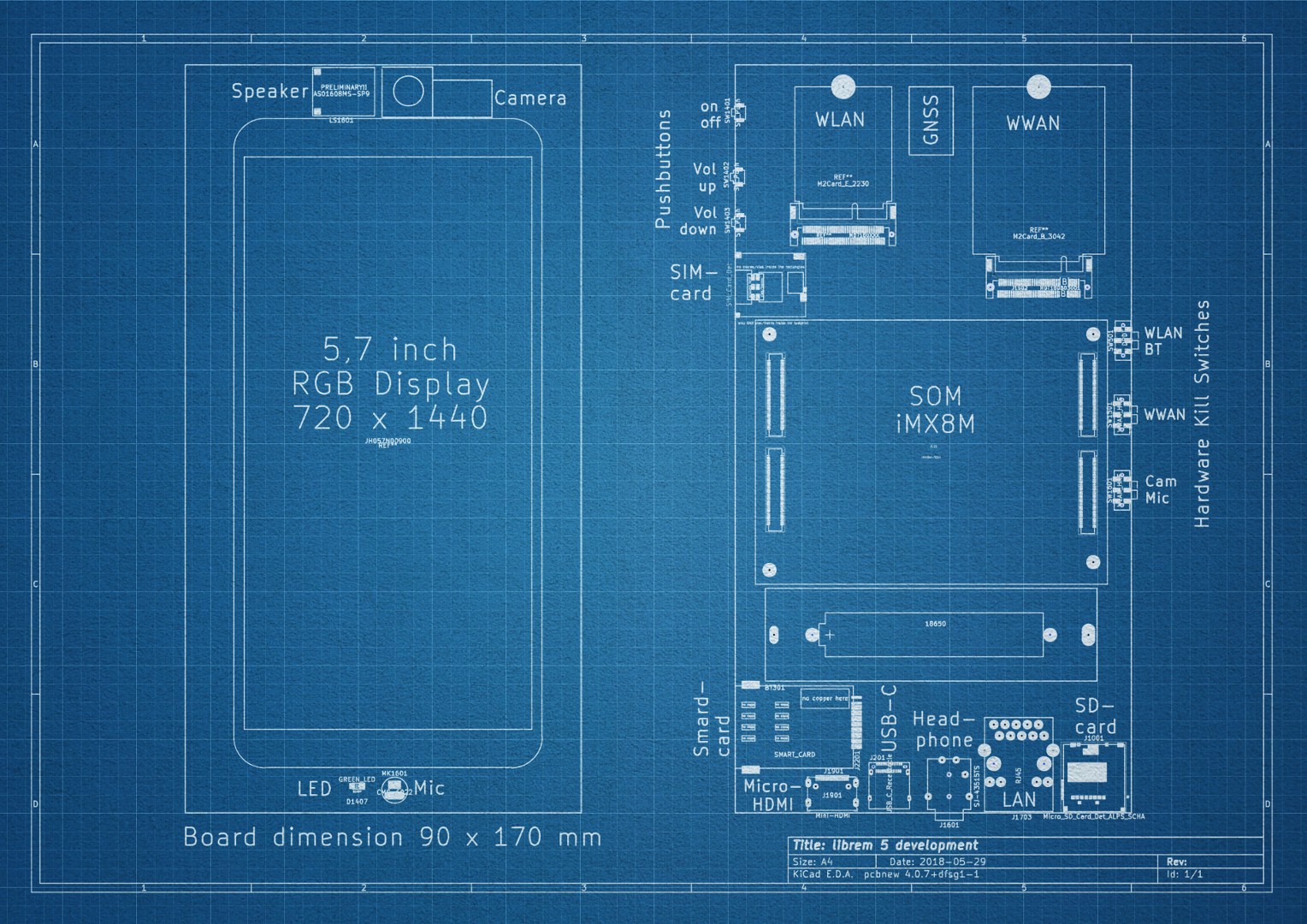 Ultra güvenli Linux akıllı telefon Librem 5, Ocak 2019'da geliyor