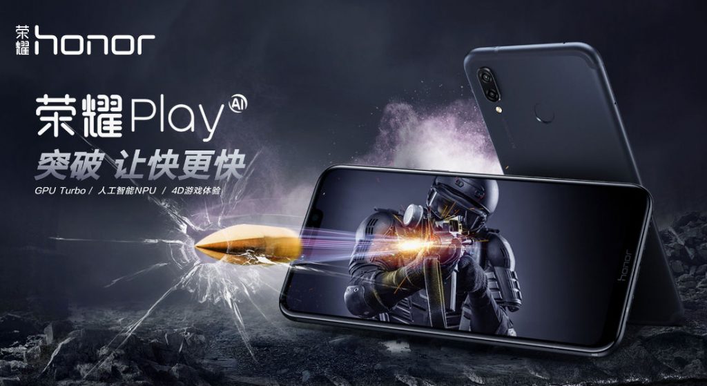 Honor, GPU Turbo teknolojisine sahip ilk telefonunu tanıttı: Honor Play