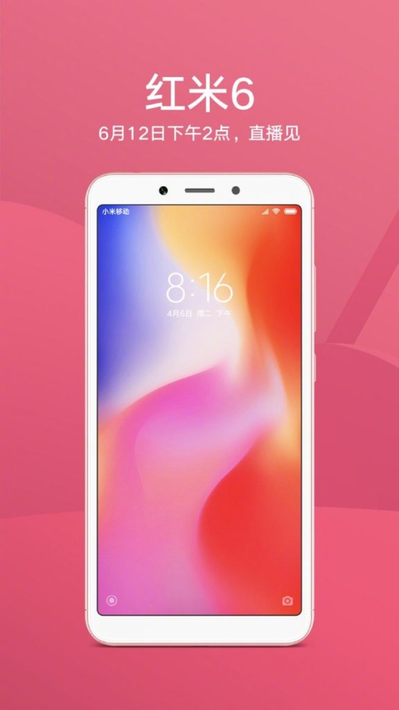 Xiaomi Redmi 6 afişi paylaşıldı: Redmi 6 tasarımı ortaya çıktı