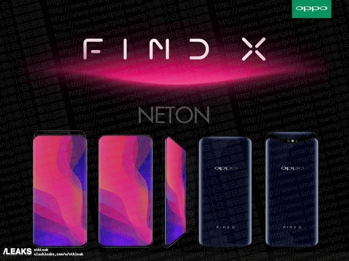 Oppo'nun %93.8 ekran-gövde oranına sahip telefonu Find X videoda göründü