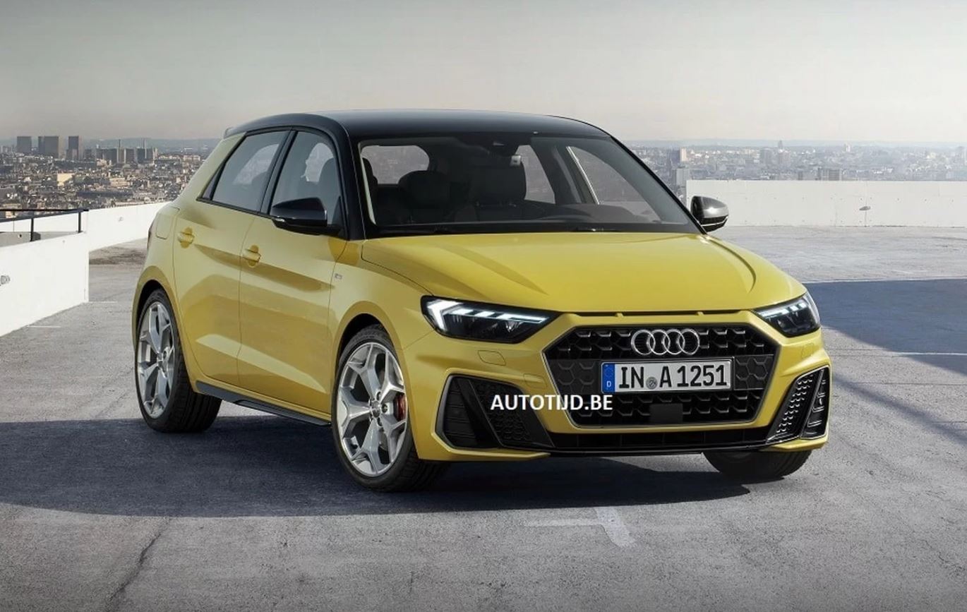 Yeni nesil Audi A1'in görselleri sızdırıldı