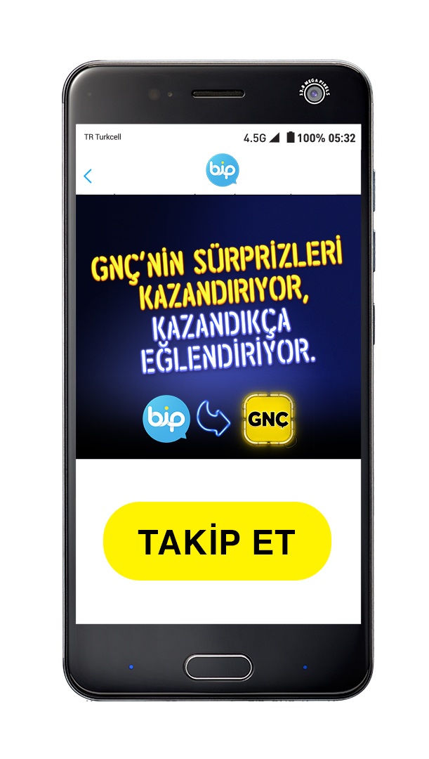 Bip'ten gençlere haftalık 2GB internet kazanma fırsatı