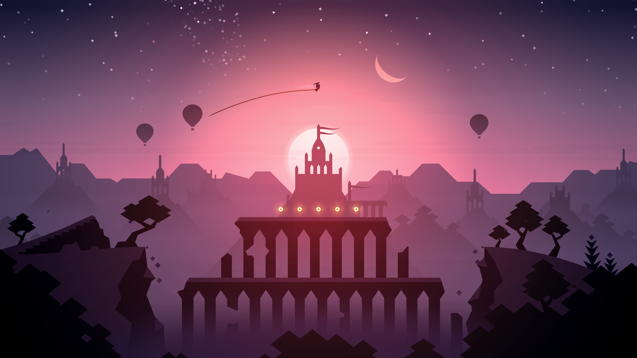 Sonu olmayan bir kum kayağı yolculuğuna hazır olun: Alto's Odyssey Android'e geliyor