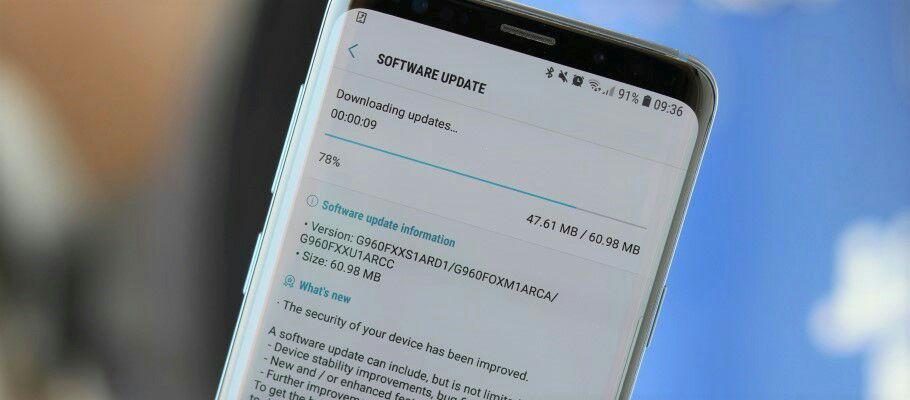 Galaxy S9/S9+ için güvenlik güncellemesi yayınlandı
