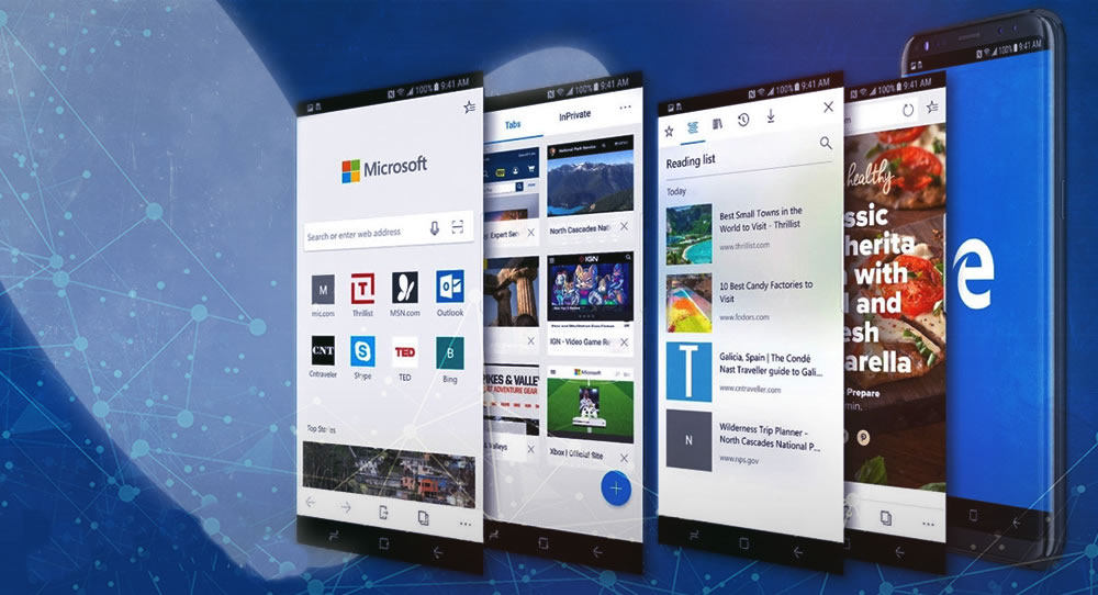 Microsoft Edge'in Android sürümü 5 milyon indirme sayısına ulaştı