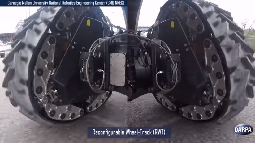 DARPA, palete dönüşebilen tekerlek sistemi geliştiriyor