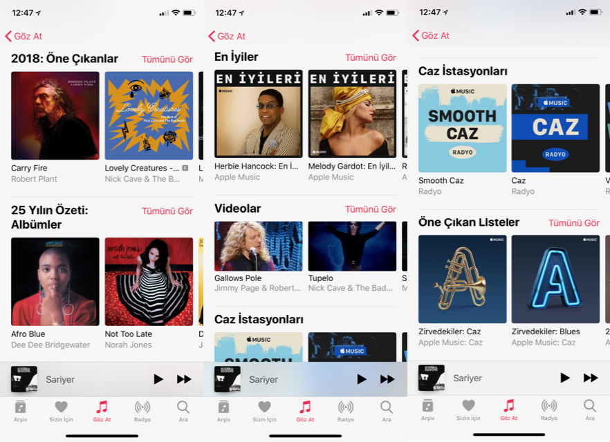 Caz festivali için özel Apple Music içeriği