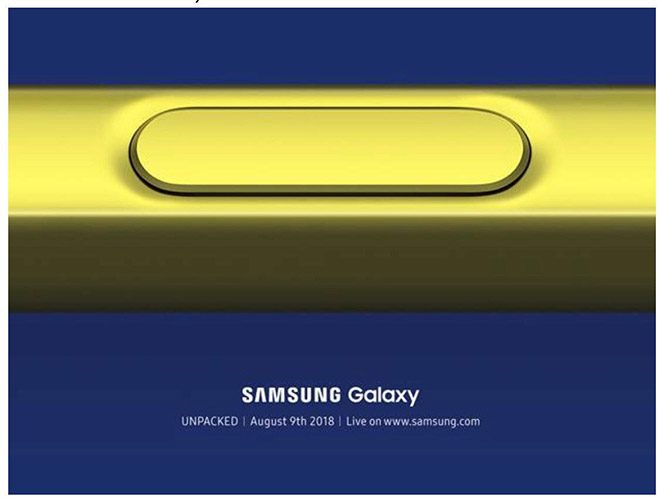 galaxy note 9 ne zaman tanıtılacak