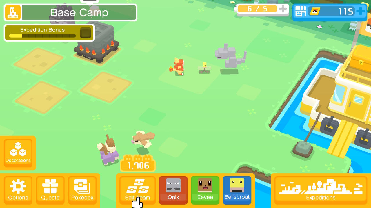 Pokemon Quest bu kez görevlere çağırıyor