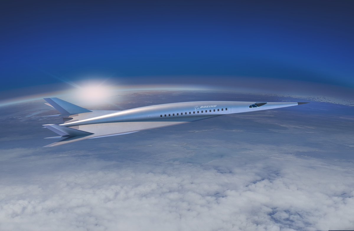 Boeing sesten beş kat hızlı hipersonik yolcu jeti konseptini ortaya çıkardı