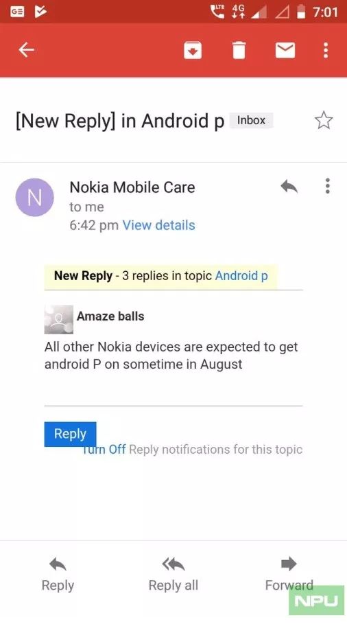 Nokia telefonlar Ağustos ayında Android P güncellemesi alacak
