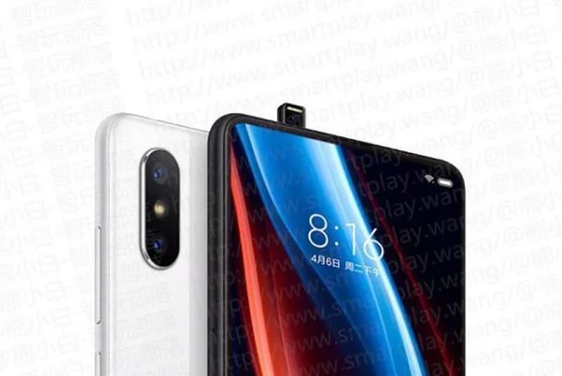 Xiaomi Mi Mix 3 üstten açılan kamera ve çentiksiz ekran ile gelebilir