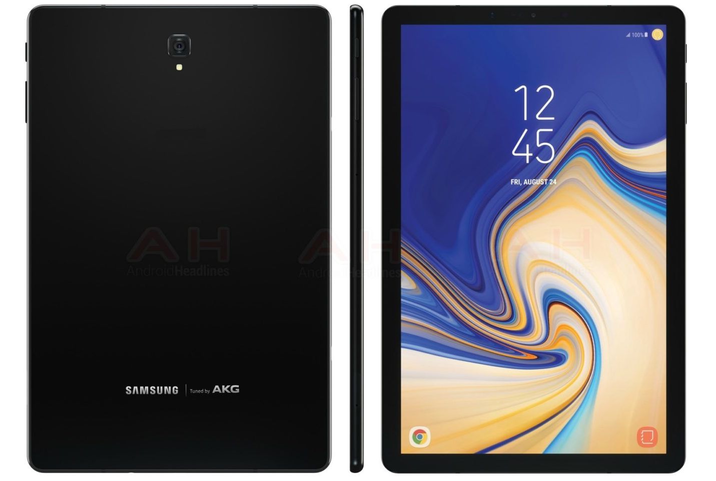 Samsung Galaxy Tab S4 resmi basın görseli ile karşınızda