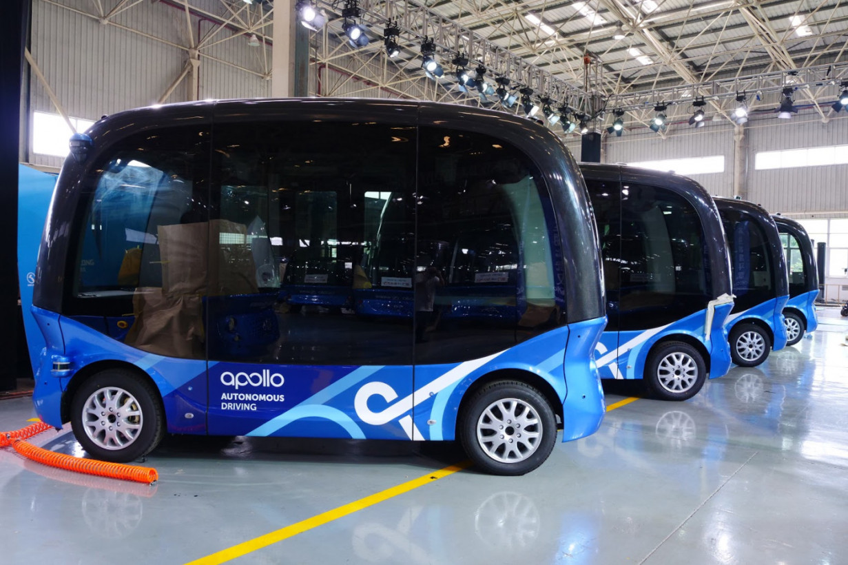Baidu'nun sürücüsüz otobüsleri yollara çıkmaya hazır