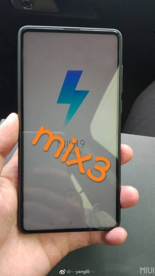Xiaomi Mi MIX 3 kanlı canlı görüntülendi
