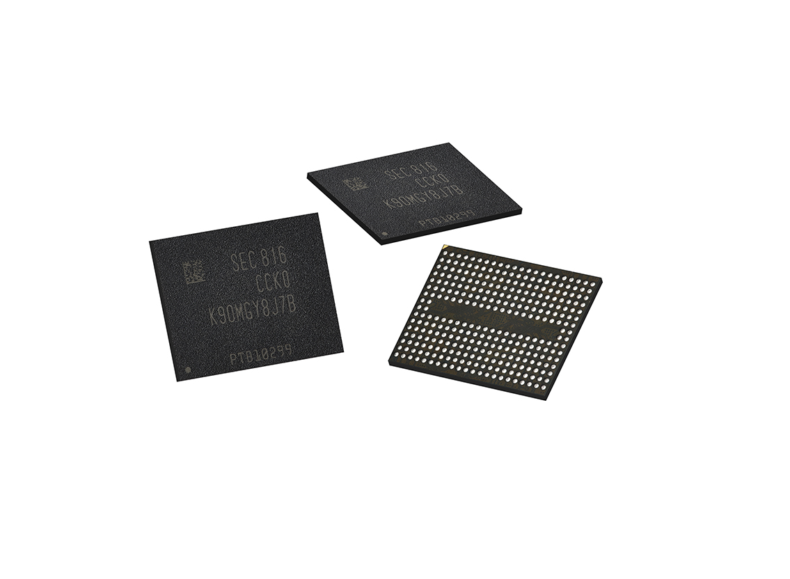 Samsung 96 katmanlı 3D V-NAND yongalarının  üretimine başladı