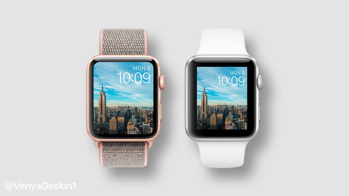 Büyük ekranlı Apple Watch Series 4 işte böyle görünecek