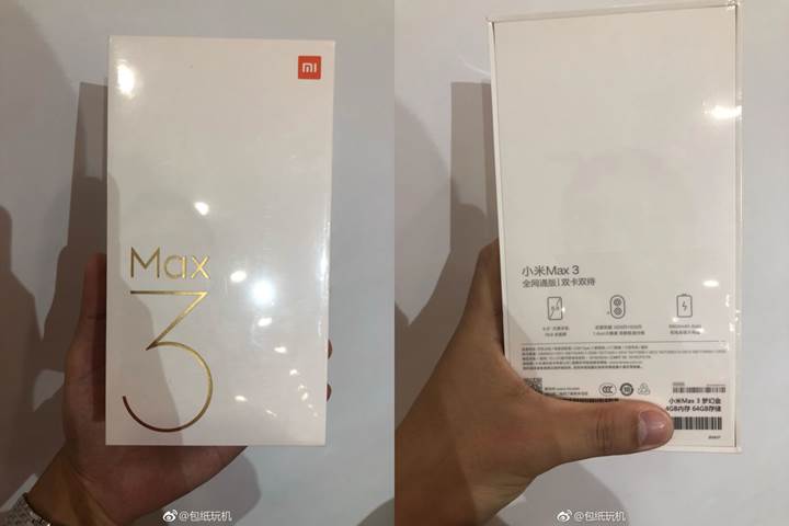 Xiaomi Mi Max 3'ün resmi posteri yayınlandı