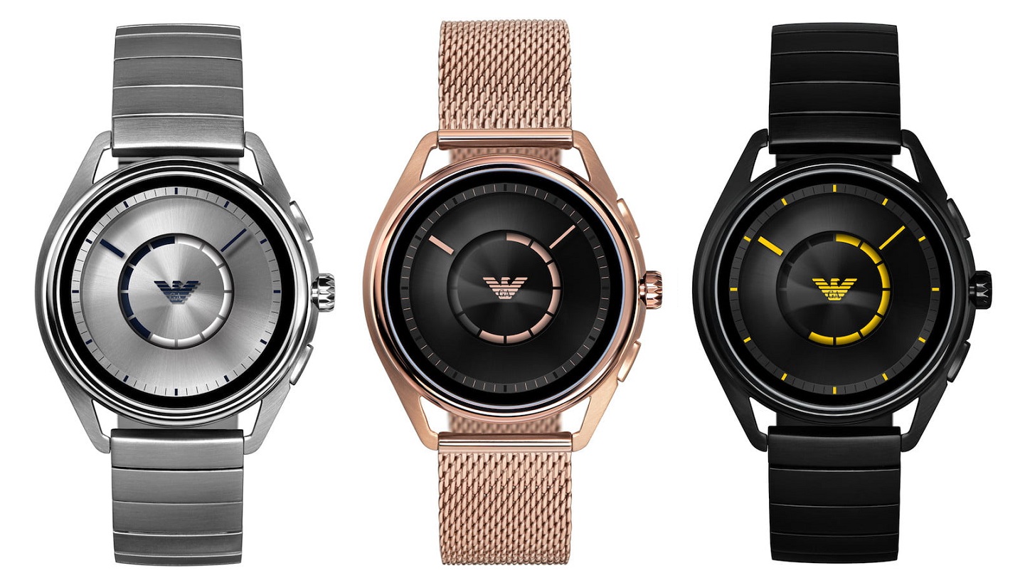 New armani smartwatch on sale