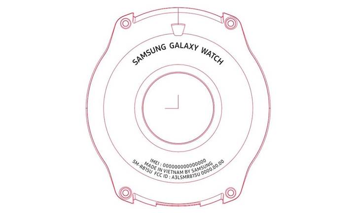 Galaxy Watch'un ekran boyutu ortaya çıktı