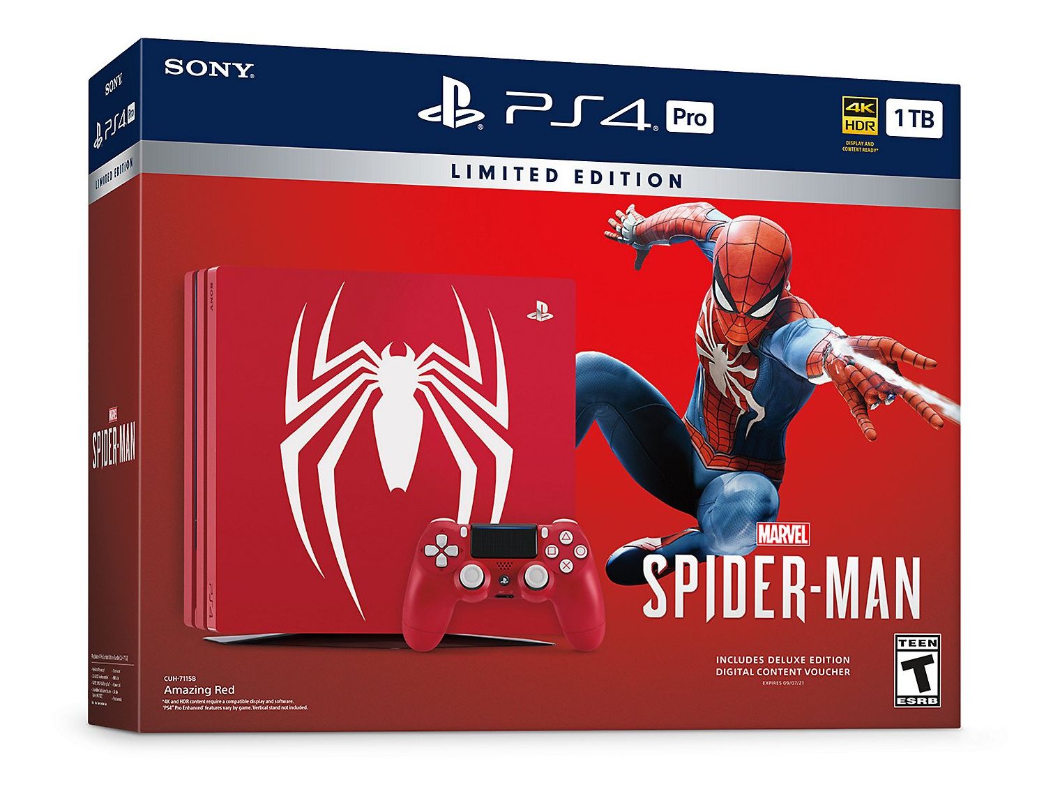 Sony'den Spider-Man temalı PS4 Pro